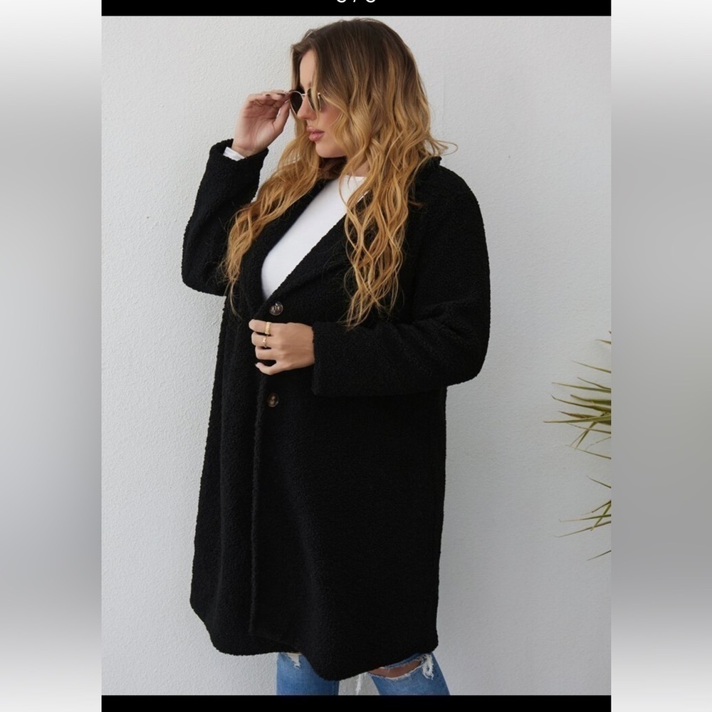 HYFVE Oversized Teddy Faux Fur Jacket